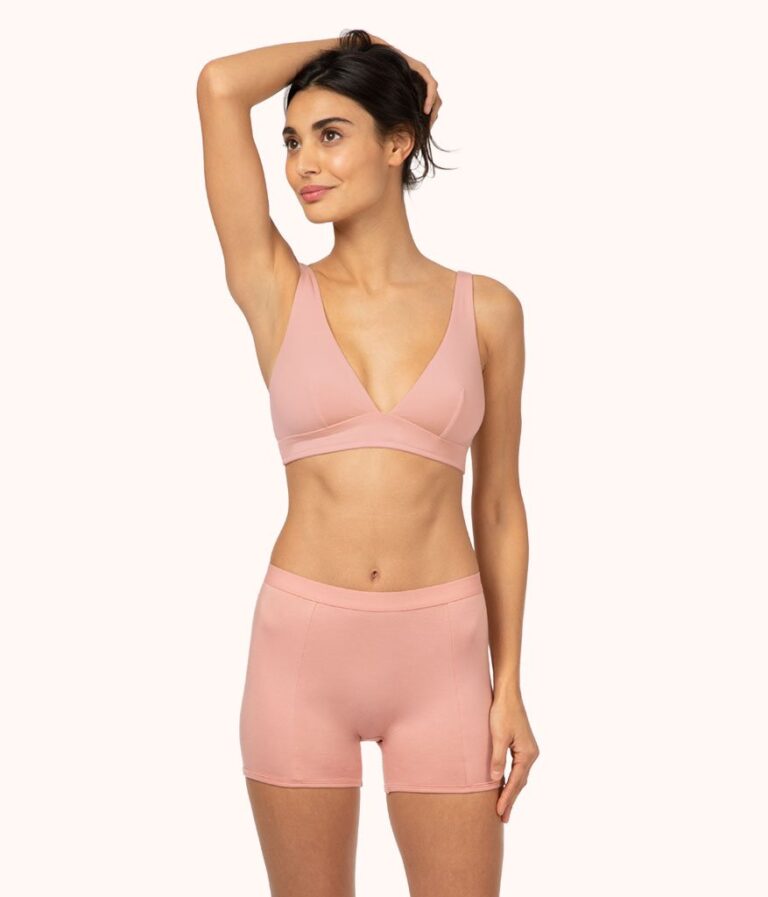 Cheap Lingerie Store -Cheap Lingerie Store 1 on model front all day boy short shell pink d37fd96e ac58 4a18 971a 760251c37954 768x897 1