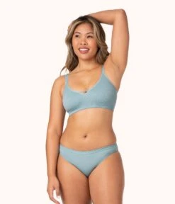 The Seamless Bikini: Sky Blue