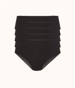 The All-Day Brief 5-Pack: Jet Black