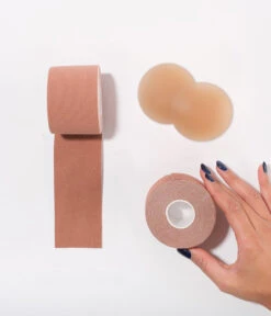 The Smooth Stickies & Body Tape Bundle: Warm Oak