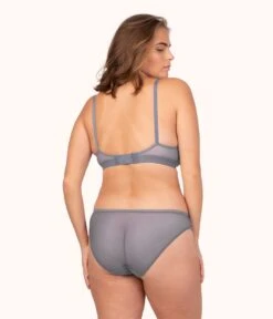 The Busty Nursing Bralette: Smoke -Cheap Lingerie Store 3 on model back busty maternity bralette smoke 07c596ff 9d76 47ed bf31 204fb36f784d