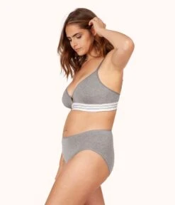 The All-Day Brief 5-Pack: Heather Gray -Cheap Lingerie Store 3 on model front1 all day brief 5 pack heather gray 93f68ec6 d6a9 445c baa3 eebf4a9f9f86