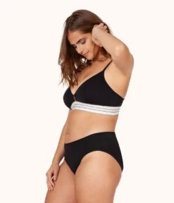 The All-Day Brief 5-Pack: Jet Black -Cheap Lingerie Store 3 on model front1 all day brief 5 pack jet black 298da0eb 131e 459c ba3b 60eaabadb405