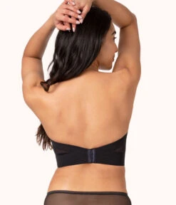 The Low Back Strapless: Jet Black -Cheap Lingerie Store 4 on model back low back strapless jet black 6e78139d 3c80 4995 bddd 1667b2030492