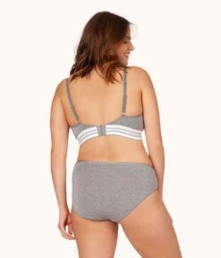 The All-Day Brief 5-Pack: Heather Gray -Cheap Lingerie Store 4 on model front2 all day brief 5 pack heather gray 8aba1f92 b748 4704 8935 72e7035c2350