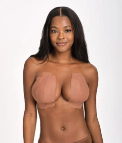 The Smooth Stickies & Body Tape Bundle: Warm Oak -Cheap Lingerie Store 4 on model front3 the body tape warm oak c32779ad 6431 42af b36b df041ba85dfd