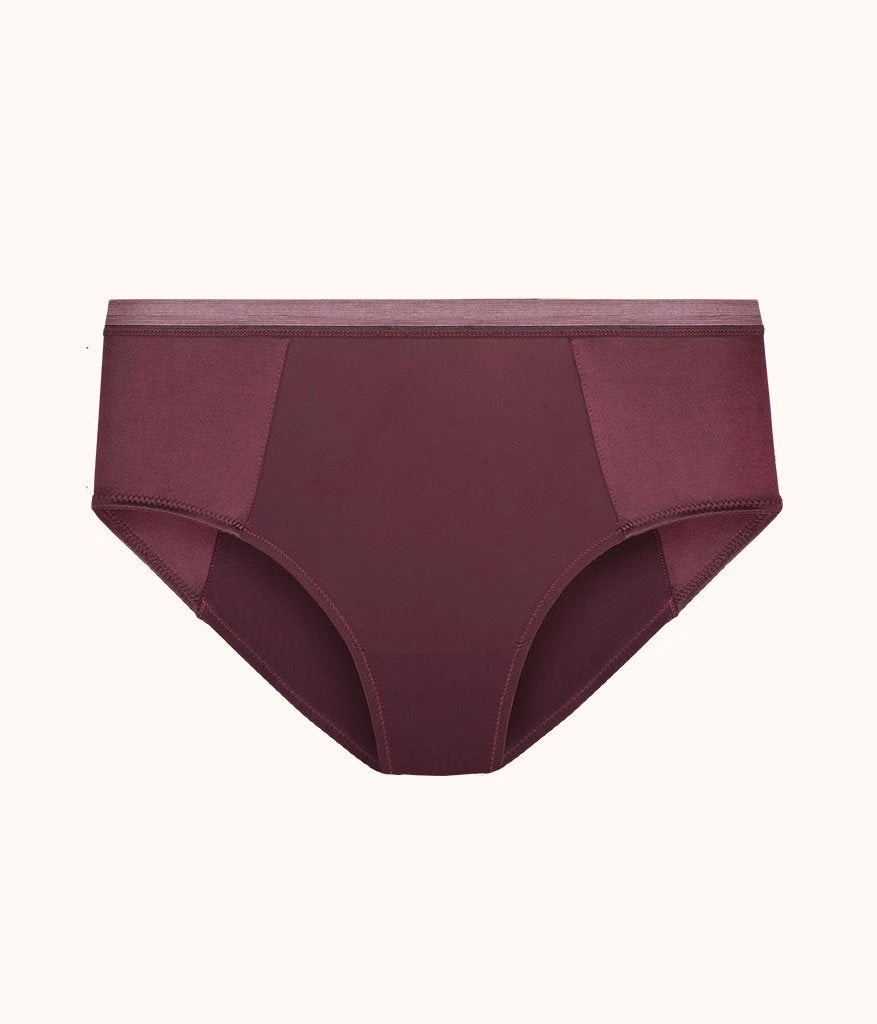 The Luxe High Waist Bikini: Plum 4 The Luxe High Waist Bikini: Plum - Image 4