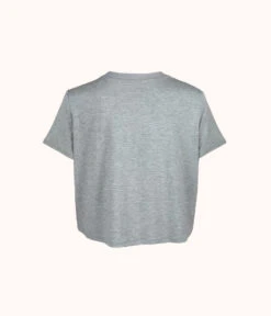 The All-Day Classic Tee: Heather Grey -Cheap Lingerie Store 5 product flat back all day classic tee heather gray