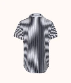 The All-Day Short Sleeve Shirt - Print: Mini Stripe Print -Cheap Lingerie Store 5 product flat back all day short sleeve shirt stripe 75ad4d17 aaec 4b97 880c 498463723a7f