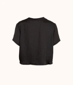 The Boxer Lounge Tee: Jet Black -Cheap Lingerie Store 5 product flat back boxer lounge tee jet black 32e73ad6 886e 4eb1 8603 8e5abccea53e