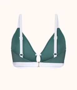 The Busty Bralette: Harbor Green/White -Cheap Lingerie Store 5 product flat back busty bralette harbor green fa72ef4e d443 4ed7 9da3 87b89a8bb245