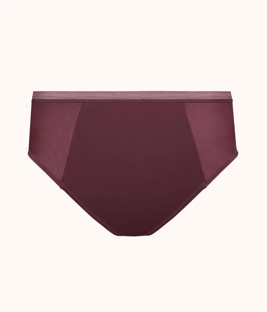 The Luxe High Waist Bikini: Plum 5 The Luxe High Waist Bikini: Plum - Image 5