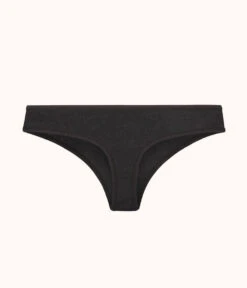 The Ribbed Thong: Jet Black -Cheap Lingerie Store 5 product flat back ribbed thong jet black cfd6635d 3e8b 4ad2 8e13 1e045365c73c