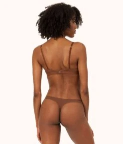 The No-Wire Push-Up: Rich Clay -Cheap Lingerie Store on model back no wire push up rich clay d1c50447 36dd 4087 be40 f492da03e166