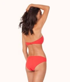 The Bandeau: Tomato Red -Cheap Lingerie Store on model back the bandeau top red a271d7fa 2feb 4271 88a0 cf90062c6a14
