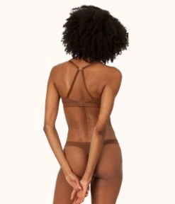 The No-Wire Push-Up: Rich Clay -Cheap Lingerie Store on model back1 no wire push up rich clay e1ec6d77 1a50 46e7 bd46 2471aaf0aae3