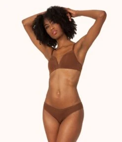 The Mesh Back Bikini: Rich Clay -Cheap Lingerie Store on model front mesh back bikini rich clay 2b72a18e d521 4ff0 9949 8805ef83c883