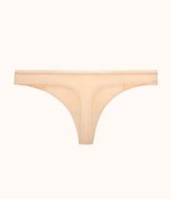 The Palm Lace Thong: Toasted Almond -Cheap Lingerie Store product flat back palm lace thong toasted almond ec4a2e5b 9f28 41c9 8a01 e3905e3f856b