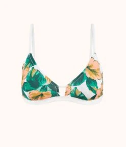 The Bralette - Print: Havana Print -Cheap Lingerie Store product flat front bralette havana print 1a8b130e 5b3d 491f ba62 165204822dfe