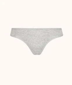 The Cotton Thong: Heather Gray -Cheap Lingerie Store product flat front cotton thong heather gray 1cd45531 6317 423a b3d5 f059042e7fe4